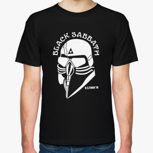 Футболка с принтом  Black Sabbath