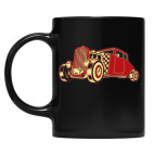 Кружка цветная UV-DTF