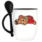 Кружка с ложкой