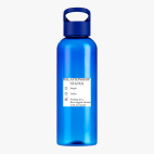 Прозрачная спортивная бутылка