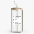 Банка с бамбуковой крышкой