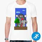 Мужская спортивная футболка