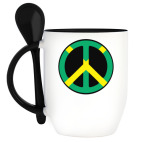 Кружка с ложкой