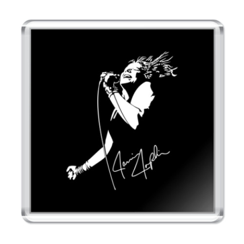 Магнит с принтом  Janis Joplin
