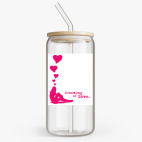 Банка с бамбуковой крышкой