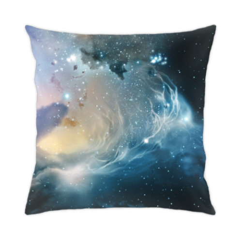 Подушка с принтом Make your dreams happen