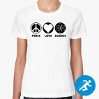 Женская спортивная футболка