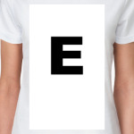 Буква E