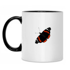 Кружка двухцветная