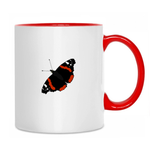 Кружка с принтом Бабочка