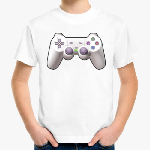 Детская футболка с принтом Джойстик