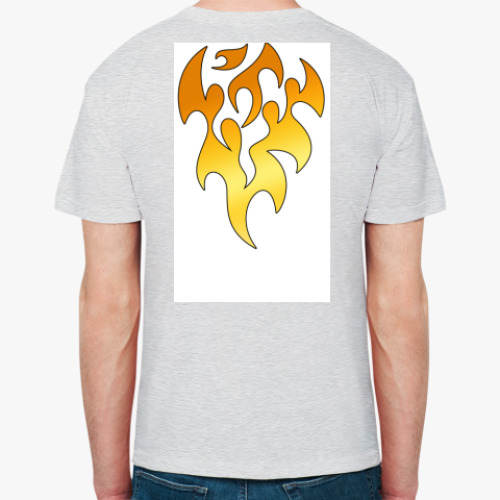 Футболка с принтом Fire Flame