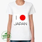 Женская футболка органик