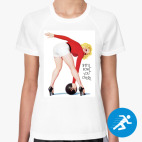 Женская спортивная футболка