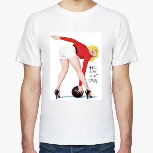 Футболка с принтом Pin-Up Girl