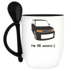 Кружка с ложкой