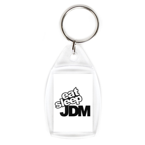 Брелок с принтом Eat, Sleep, JDM