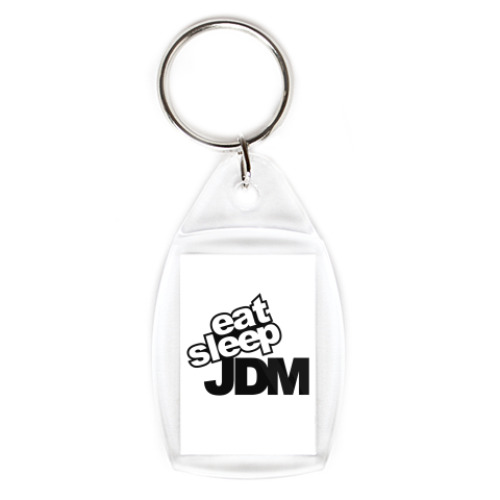 Брелок с принтом Eat, Sleep, JDM