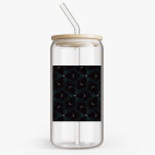 Банка с бамбуковой крышкой