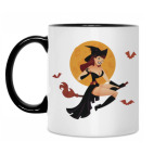 Кружка двухцветная