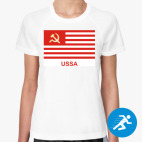 Женская спортивная футболка