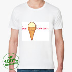 Мужская футболка органик