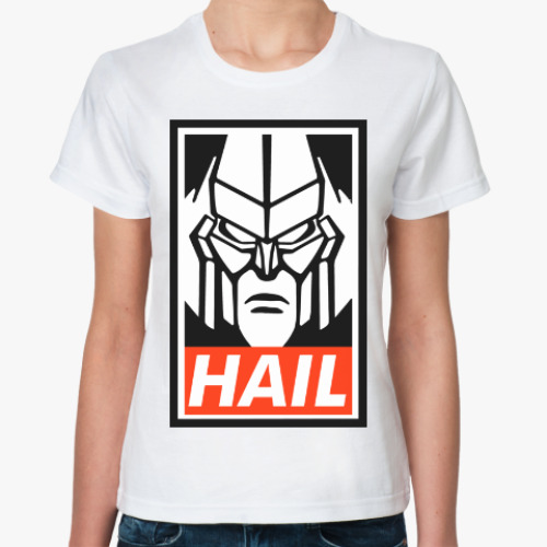 Классическая футболка с принтом Мегатрон (Megatron)