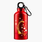 Металлическая бутылка 400 мл UV-DTF