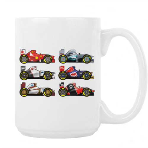Кружка с принтом Cars2012