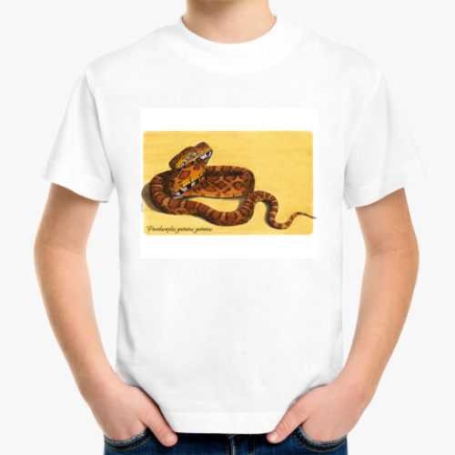 Детская футболка с принтом E.guttata