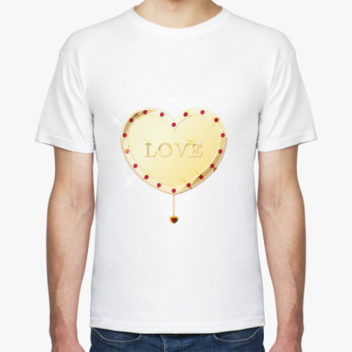 Футболка с принтом Сердце