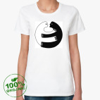 Женская футболка органик