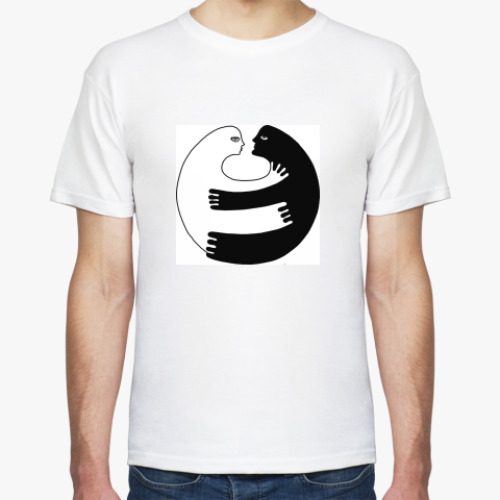 Футболка с принтом Любовь