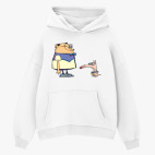 Толстовка худи оверсайз