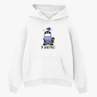 Толстовка худи оверсайз