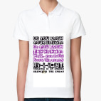 Женская рубашка поло