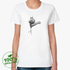 Женская футболка органик