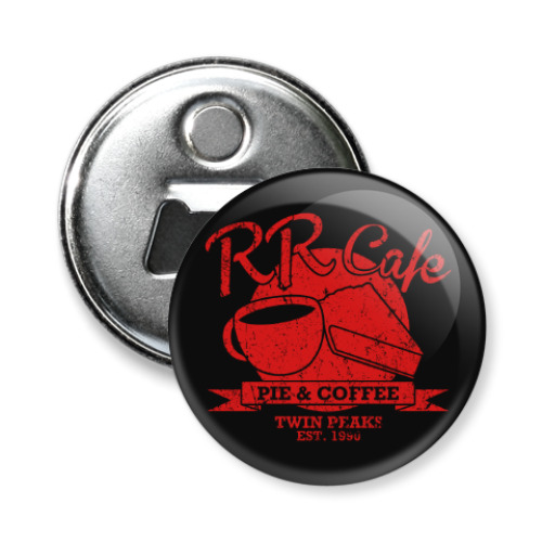 Магнит-открывашка с принтом Сериал Твин Пикс Twin Peaks