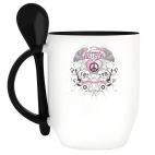 Кружка с ложкой