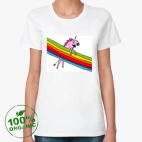 Женская футболка органик