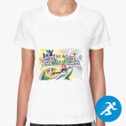 Женская спортивная футболка