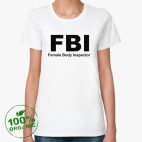 Женская футболка органик