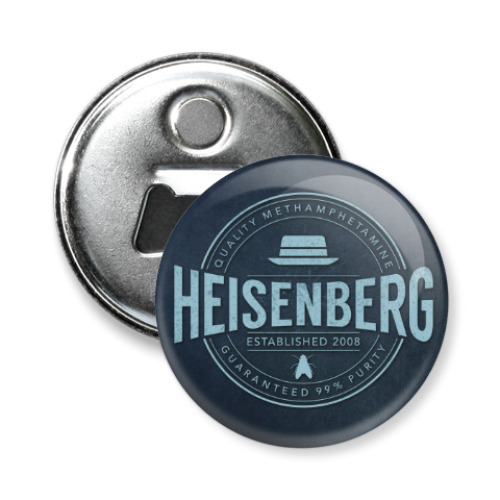 Магнит-открывашка с принтом Breaking bad