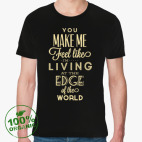 Мужская футболка органик