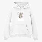 Толстовка худи оверсайз