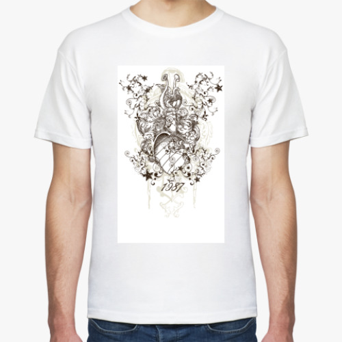 Футболка с принтом 1987