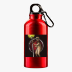 Металлическая бутылка 400 мл UV-DTF