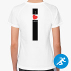 Женская спортивная футболка