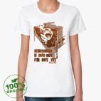 Женская футболка органик