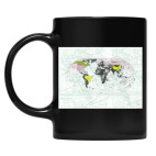 Кружка цветная UV-DTF